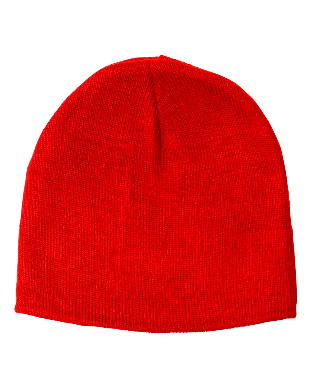 8.5" Knit Beanie Embroidery Blanks - Red