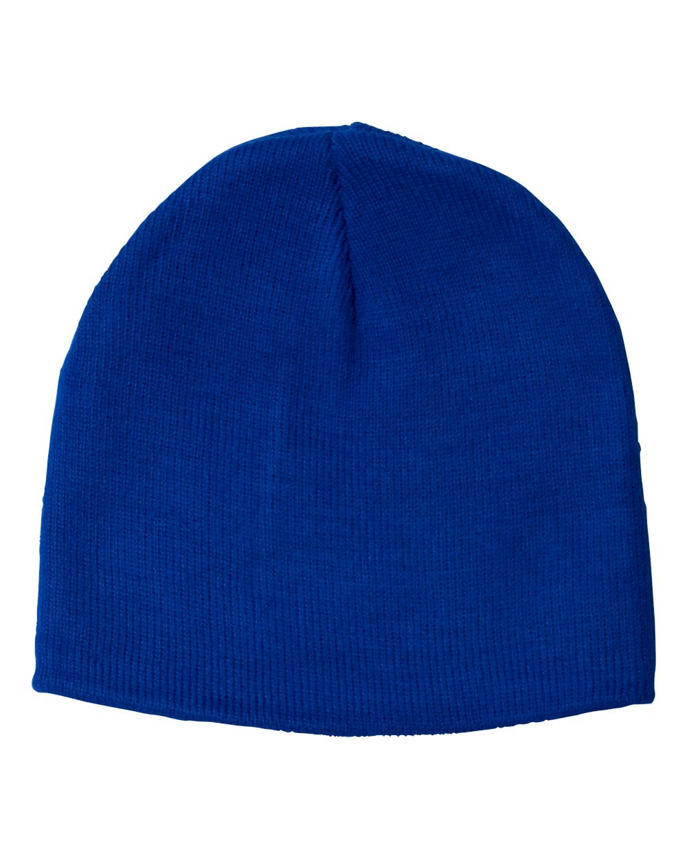 8.5" Knit Beanie Embroidery Blanks - Royal Blue