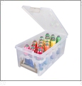 Isacord Semi-Satchel Thread Box with Trays (also fits Poly-X40 Spools)