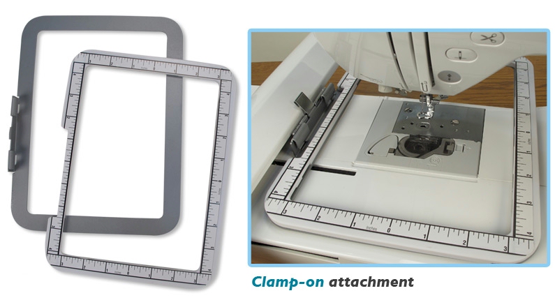Snap-Hoop A Version 6 - 5"x7" for Clamp-On BABY LOCK & BROTHER Embroidery Machines by Designs in Machine Embroidery SH000A6