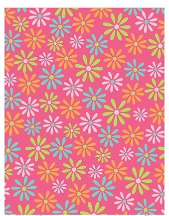 Daisy 1 - QuickStitch Embroidery Paper - One 8.5in x 11in Sheet - CLOSEOUT