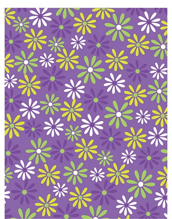 Daisy 5 - QuickStitch Embroidery Paper - One 8.5in x 11in Sheet - CLOSEOUT