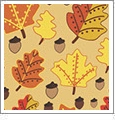 Autumn 1 - QuickStitch Embroidery Paper - One 8.5in x 11in Sheet - CLOSEOUT