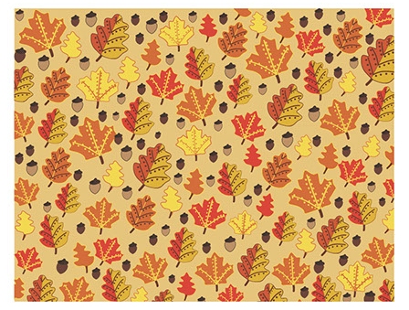 Autumn 1 - QuickStitch Embroidery Paper - One 8.5in x 11in Sheet - CLOSEOUT