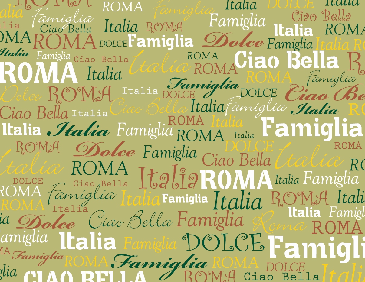 Roma Italiano- Sage - QuickStitch Embroidery Paper - One 8.5in x 11in Sheet - CLOSEOUT