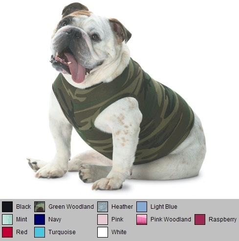 Doggie Tank Top Embroidery Blanks For Pets
