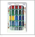 Exquisite/Poly-X40 Holiday Gathering 25 Spool Embroidery Thread Kit 1000 Meters