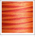 8002 Variegated Sunset - YLI Variations Embroidery Thread - 1000 yard spool