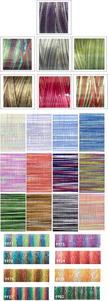 27 Multicolor Isacord Polyester Embroidery Thread Kit