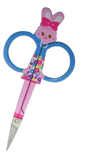 Happy Bunny Embroidery Scissors - Light Blue - CLOSEOUT
