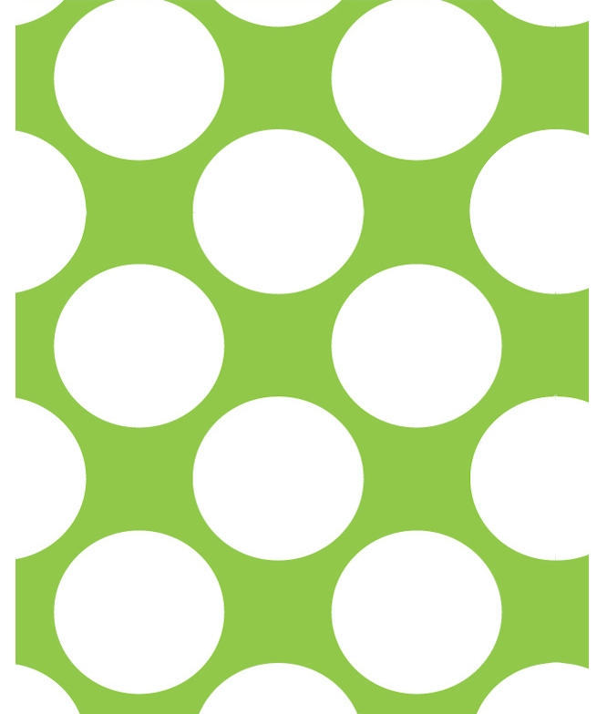 Jumbo Polka Dots 2 - QuickStitch Embroidery Paper - One 8.5in x 11in Sheet- CLOSEOUT