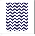 Chevron 8  - QuickStitch Embroidery Paper - One 8.5in x 11in Sheet - CLOSEOUT