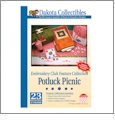 Potluck Picnic Embroidery Designs by Dakota Collectibles on Multi-Format CD-ROM F70398