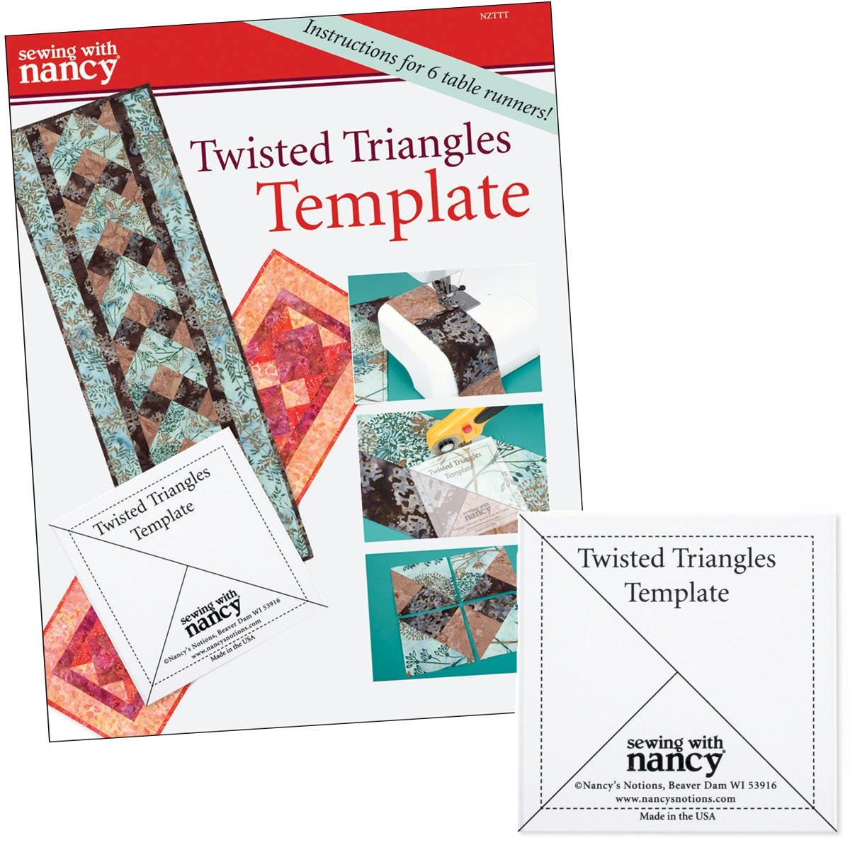 Twisted Triangles Template and Project Book