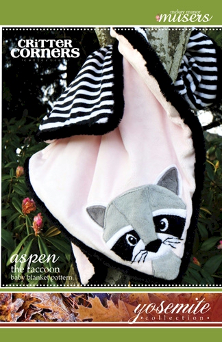 Aspen the Raccoon Critter Corner Pattern