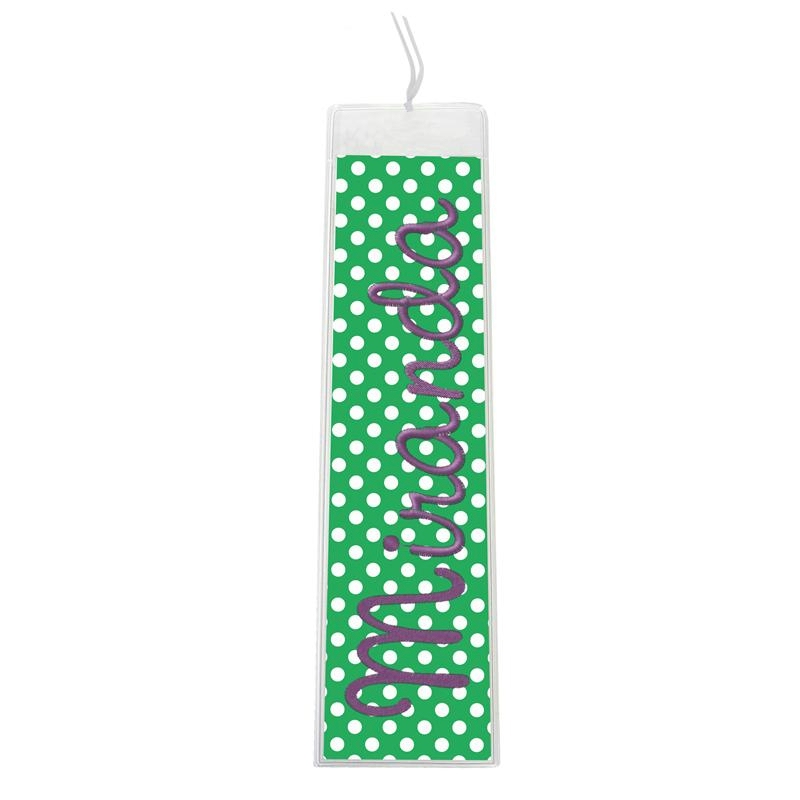 Clear Bookmark Sleeve - Acrylic Embroidery Blank - CLOSEOUT