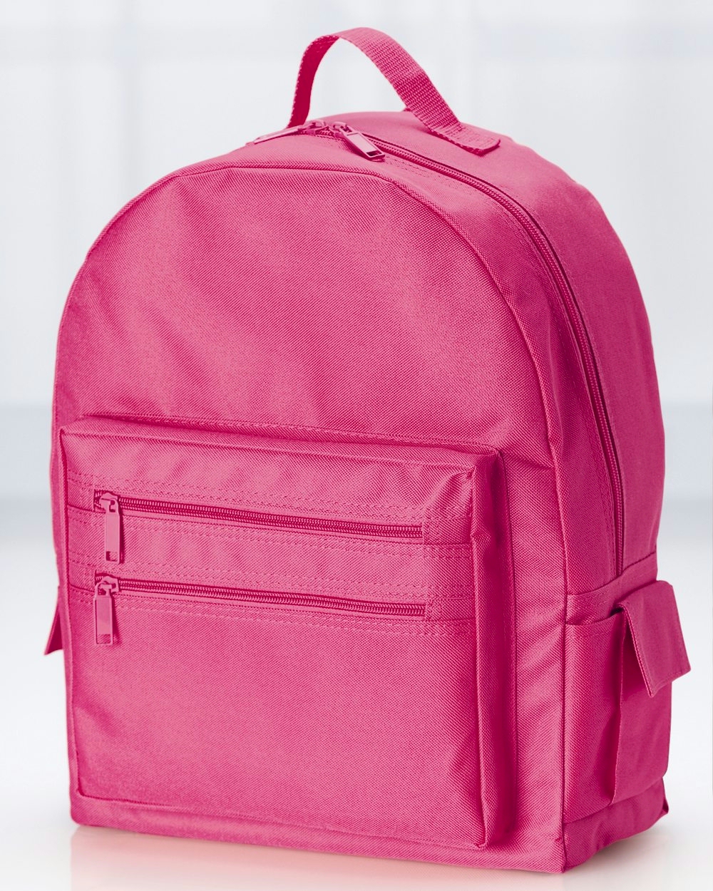 Eco-Friendly 16" Backpack Embroidery Blanks - HOT PINK