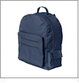 Eco-Friendly 16" Backpack Embroidery Blanks - NAVY