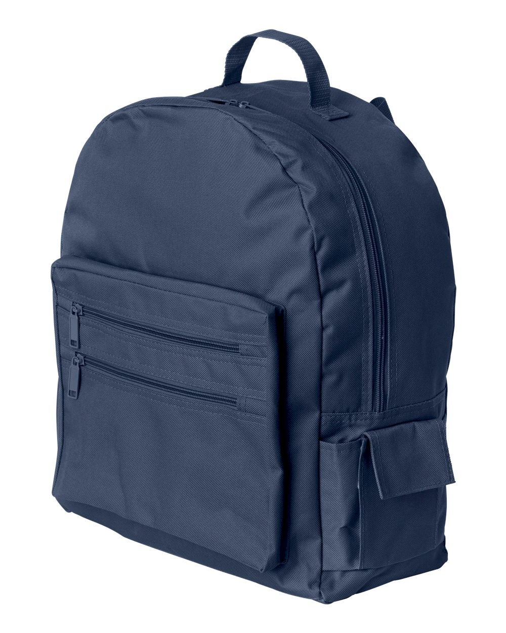 Eco-Friendly 16" Backpack Embroidery Blanks - NAVY