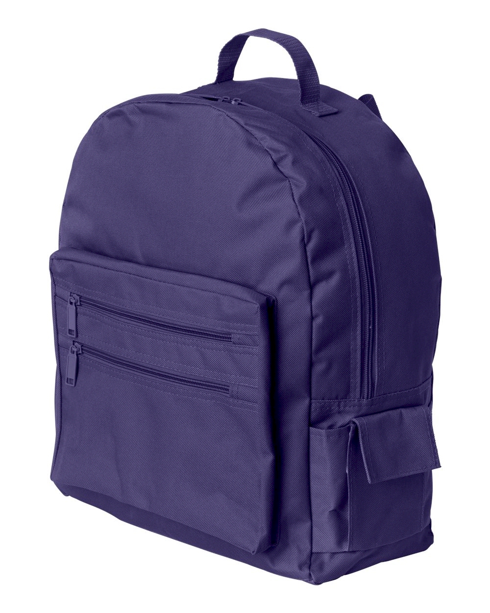Eco-Friendly 16" Backpack Embroidery Blanks - PURPLE