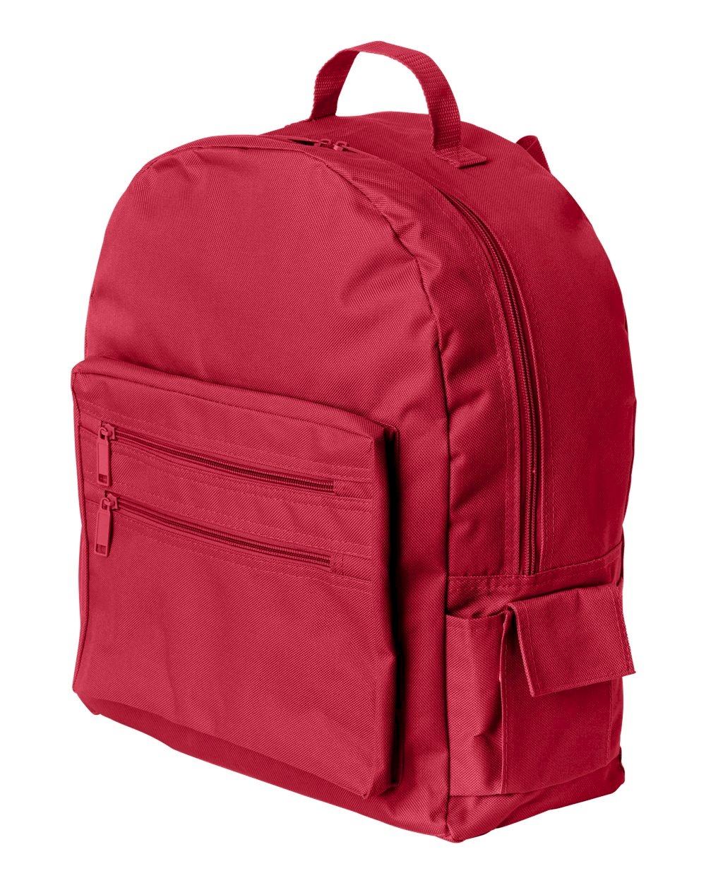 Eco-Friendly 16" Backpack Embroidery Blanks - RED