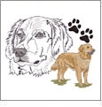 Paw Portraits:  Sewin' Big 5x7 Sewing Field Embroidery Designs by Dakota Collectibles on a CD-ROM 970469