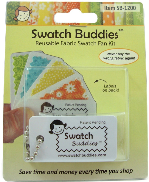 Swatch Buddies Fabric Fan - 12 Pack