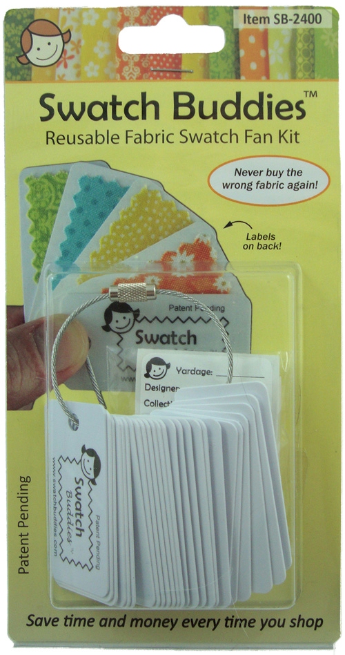 Swatch Buddies Fabric Fan - 24 Pack