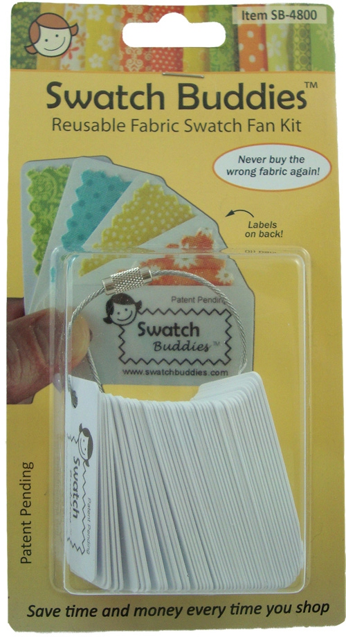 Swatch Buddies Fabric Fan - 48 Pack