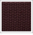 1.25" Heavyweight Cotton Webbing - BROWN - 1 Yard