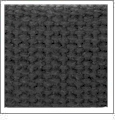 1.25" Heavyweight Cotton Webbing - CHARCOAL - 1 Yard