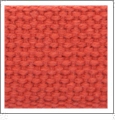 1.25" Heavyweight Cotton Webbing - ORANGE - 1 Yard