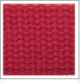 1.25" Heavyweight Cotton Webbing - RED - 1 Yard