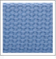 1.25" Heavyweight Cotton Webbing - PASTEL BLUE - 1 Yard