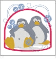 Winter Friends In Frames Embroidery Designs by Dakota Collectibles on Multi-Format CD-ROM F70485