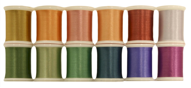 HIGH DESERT SET 12 spools. Art Studio Colors by Ricky Tims. #100 series. 500 yds.