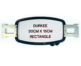 Durkee Hoops - 30cm x 15cm Rectangle Frame for Brother & Baby Lock Multi-Needle Machines