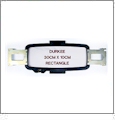 Durkee Hoops - 30cm x 10cm Rectangle Frame for Brother & Baby Lock Multi-Needle Machines