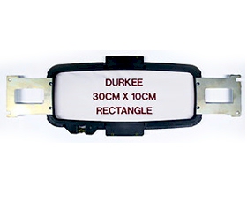 Durkee Hoops - 30cm x 10cm Rectangle Frame for Brother & Baby Lock Multi-Needle Machines