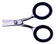 Quilting/Needlecraft Safety Travel Scissors by Heritage Cutlery - 3.25 inch - CLOSEOUT