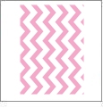 Chevron Horizontal LIGHT PINK - QuickStitch Embroidery Paper - One 8.5in x 11in Sheet - CLOSEOUT