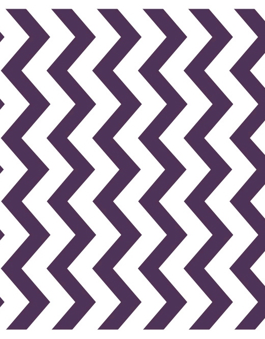 Chevron Horizontal DARK PURPLE - QuickStitch Embroidery Paper - One 8.5in x 11in Sheet - CLOSEOUT