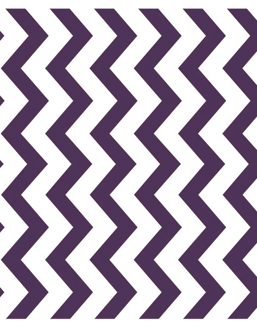 Chevron Horizontal DARK PURPLE - QuickStitch Embroidery Paper - One 8.5in x 11in Sheet - CLOSEOUT