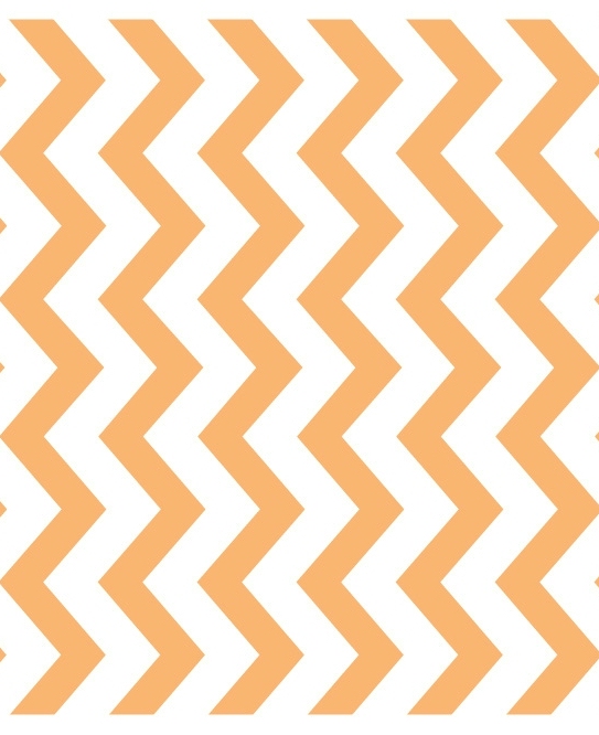 Chevron Horizontal TANGERINE - QuickStitch Embroidery Paper - One 8.5in x 11in Sheet - CLOSEOUT