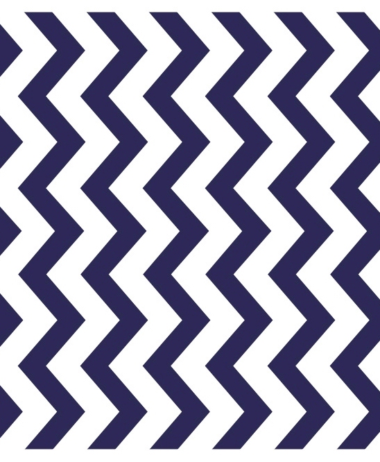 Chevron Horizontal DARK BLUE - QuickStitch Embroidery Paper - One 8.5in x 11in Sheet - CLOSEOUT