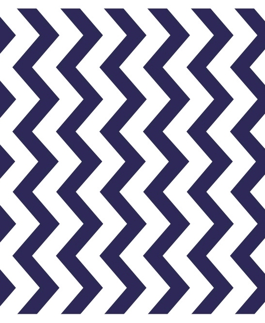 Chevron Horizontal DARK BLUE - QuickStitch Embroidery Paper - One 8.5in x 11in Sheet - CLOSEOUT