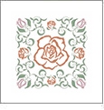Flowering Floral Quilt Squares Embroidery Designs by Dakota Collectibles on a CD-ROM 970507