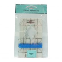 Lollipop 2 - Set of 3 Good Measure Longarm Quilting Template Rulers by Amanda Murphy