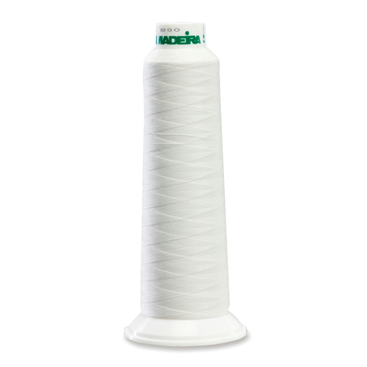 Madeira Aerolock Premium Serger Thread 2000 Yard Cone - WHITE