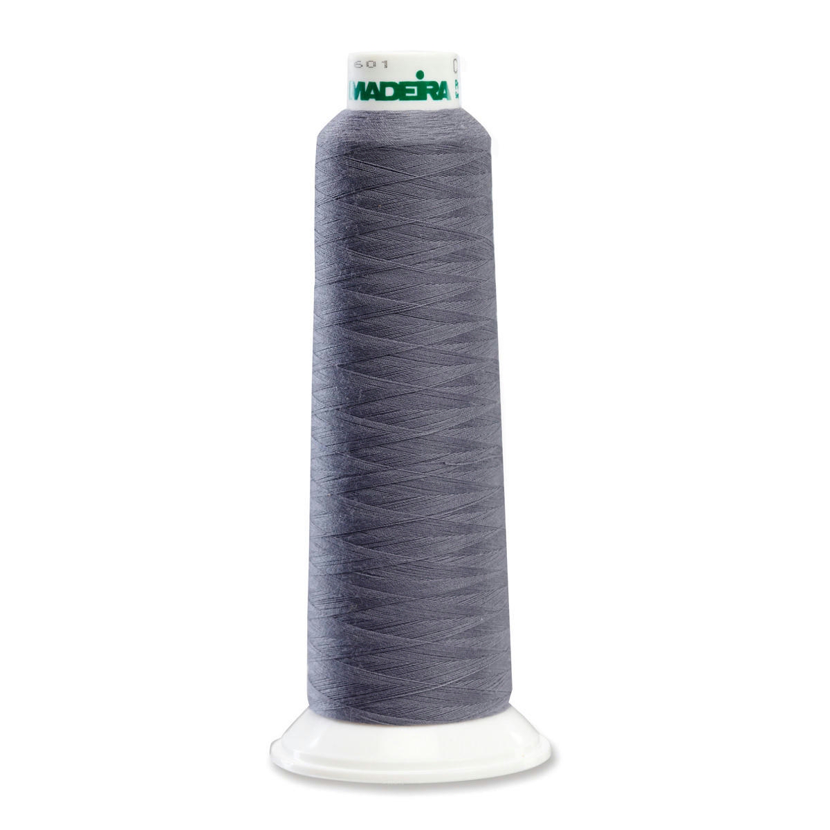 Madeira Aerolock Premium Serger Thread 2000 Yard Cone - STEEL GREY